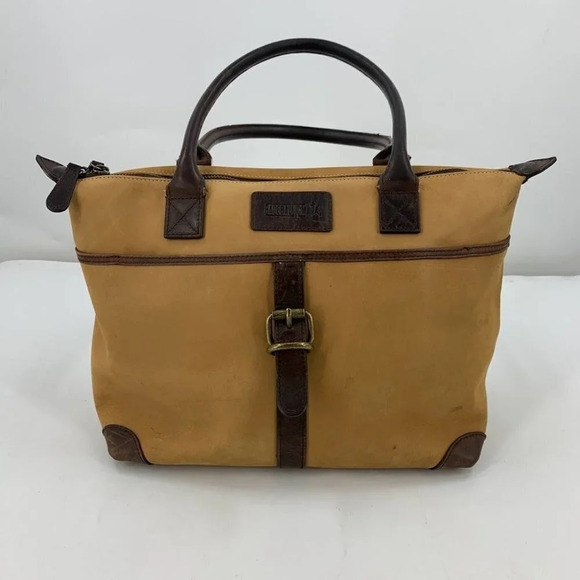 Baseballism Brand Leather and Suede Purse Tote‎ Bag - Picture 1 of 14